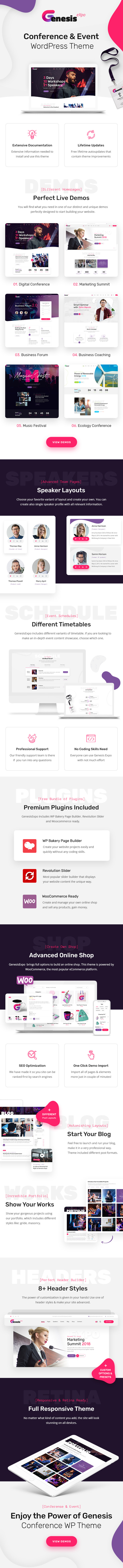 GenesisExpo | Business Events & Conference WordPress Theme - 2